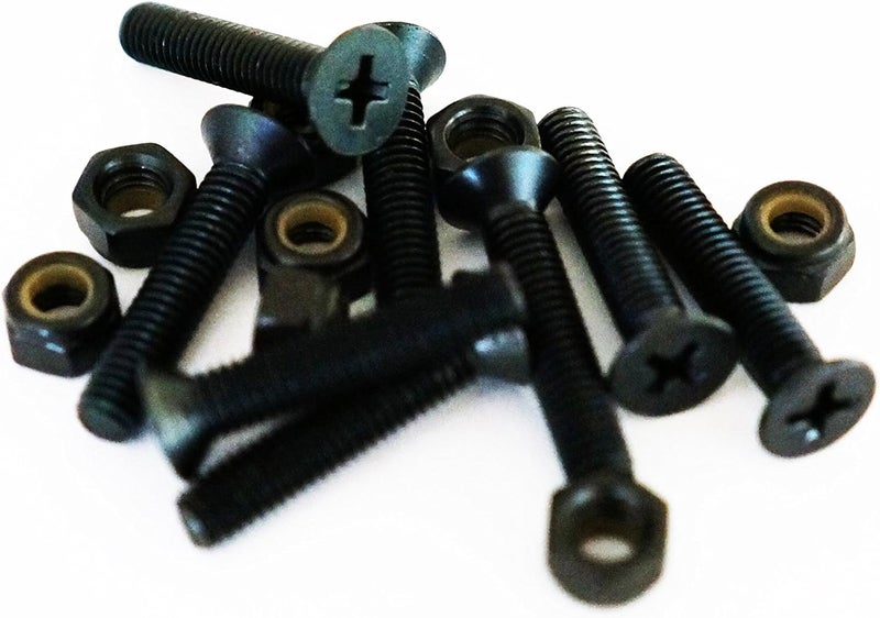 VJ Longboard Skateboards Cruiser Hardware Screws Black for 1 1.25 1.5 1.75 2 inch - Image 3